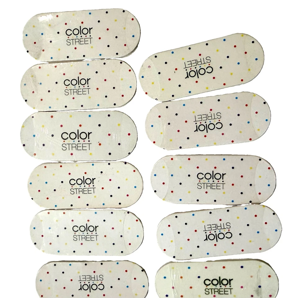 Color Street Nail Emory Board Lot Mani Pedi 21pcs Mini 3" Double Sided Files New