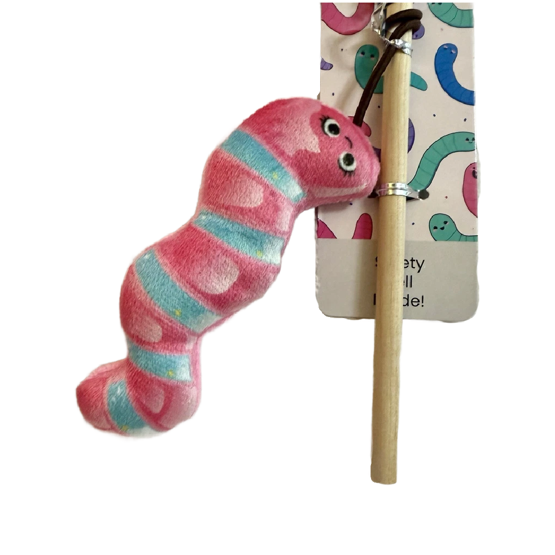 KitNip Kitty Cat Interactive Catnip Plush Catfish Fishing Pole Lot of 4 Toys New