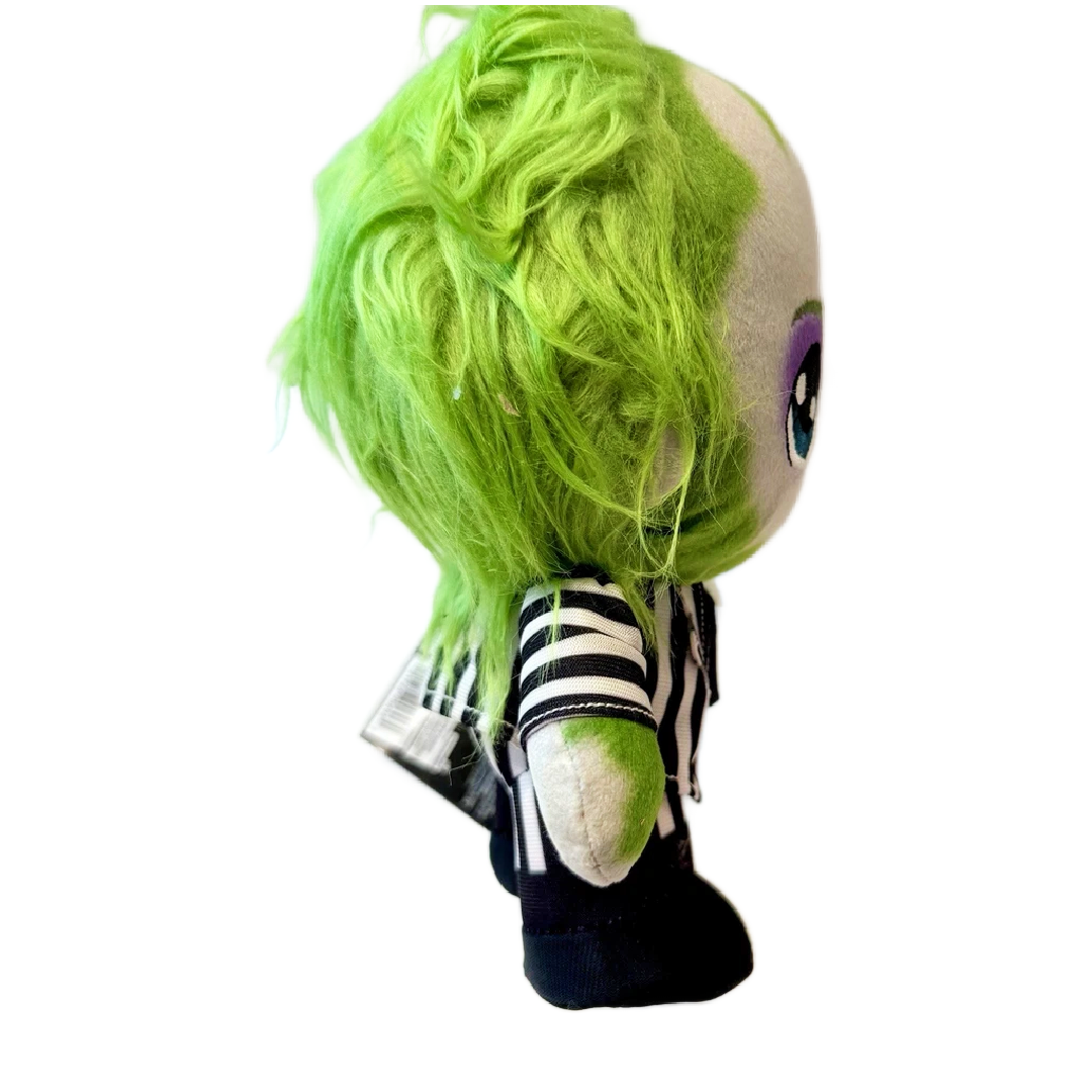 Licensed 8" Plush Lot of 2 Movie Beetlejuice & Lydia Deetz NWT Stuffed Dolls New