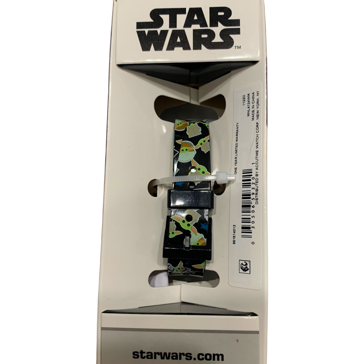 Star Wars Mandalorian Baby Yoda LED Watch Black Octagon Face Digital Unisex NEW