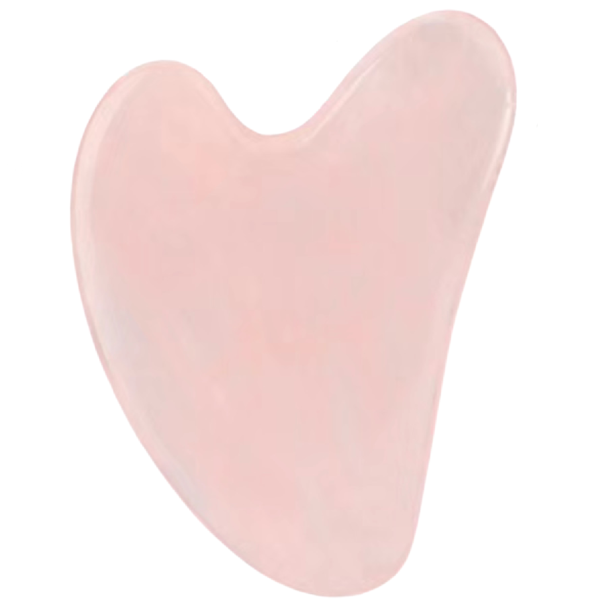 Natural Pale Pink Jade Scraper Gua Sha Face Body Massager Tool NEW