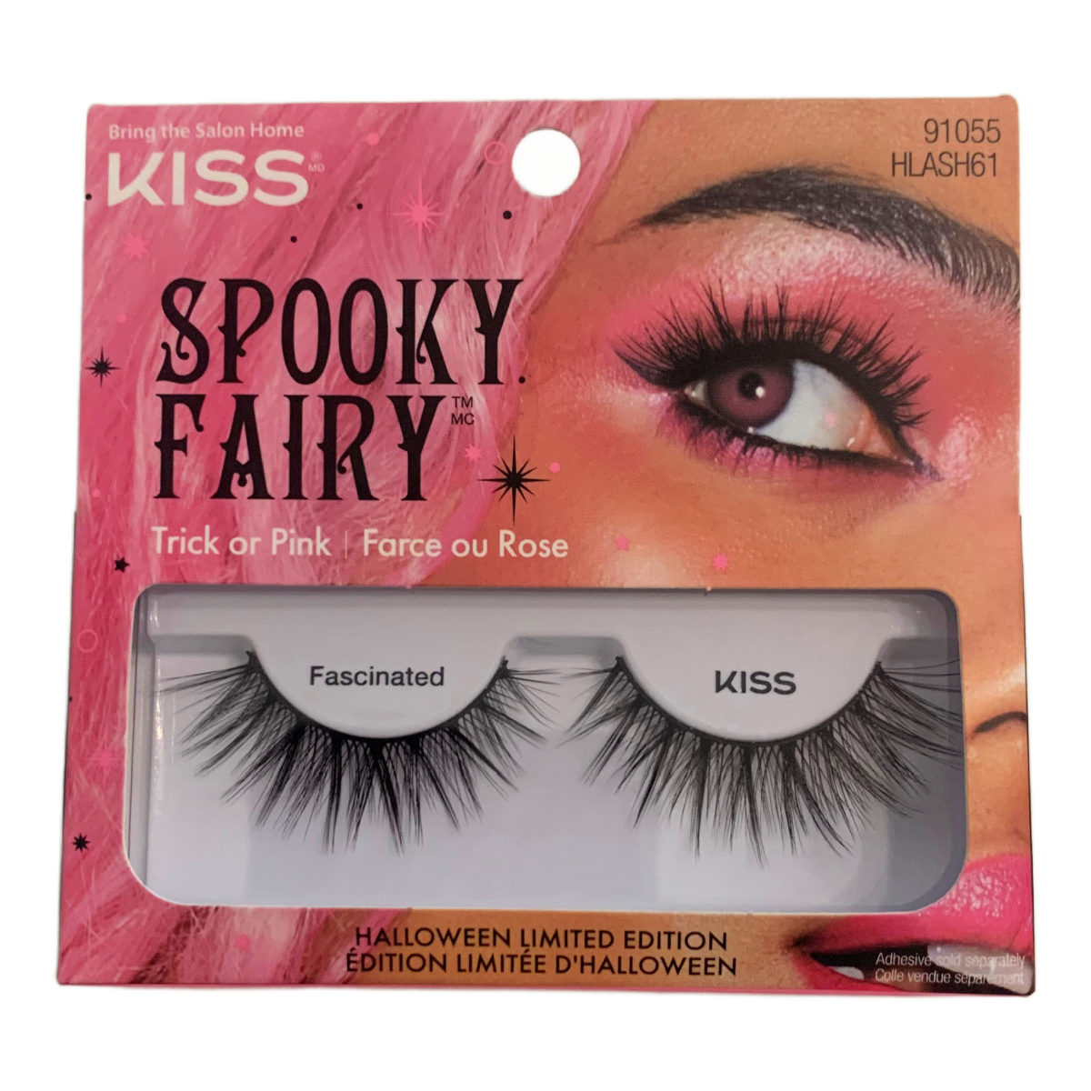 KISS Spooky Fairy False Eyelashes Limited Edition HLASH 59, 61, 62 New Lot of 4