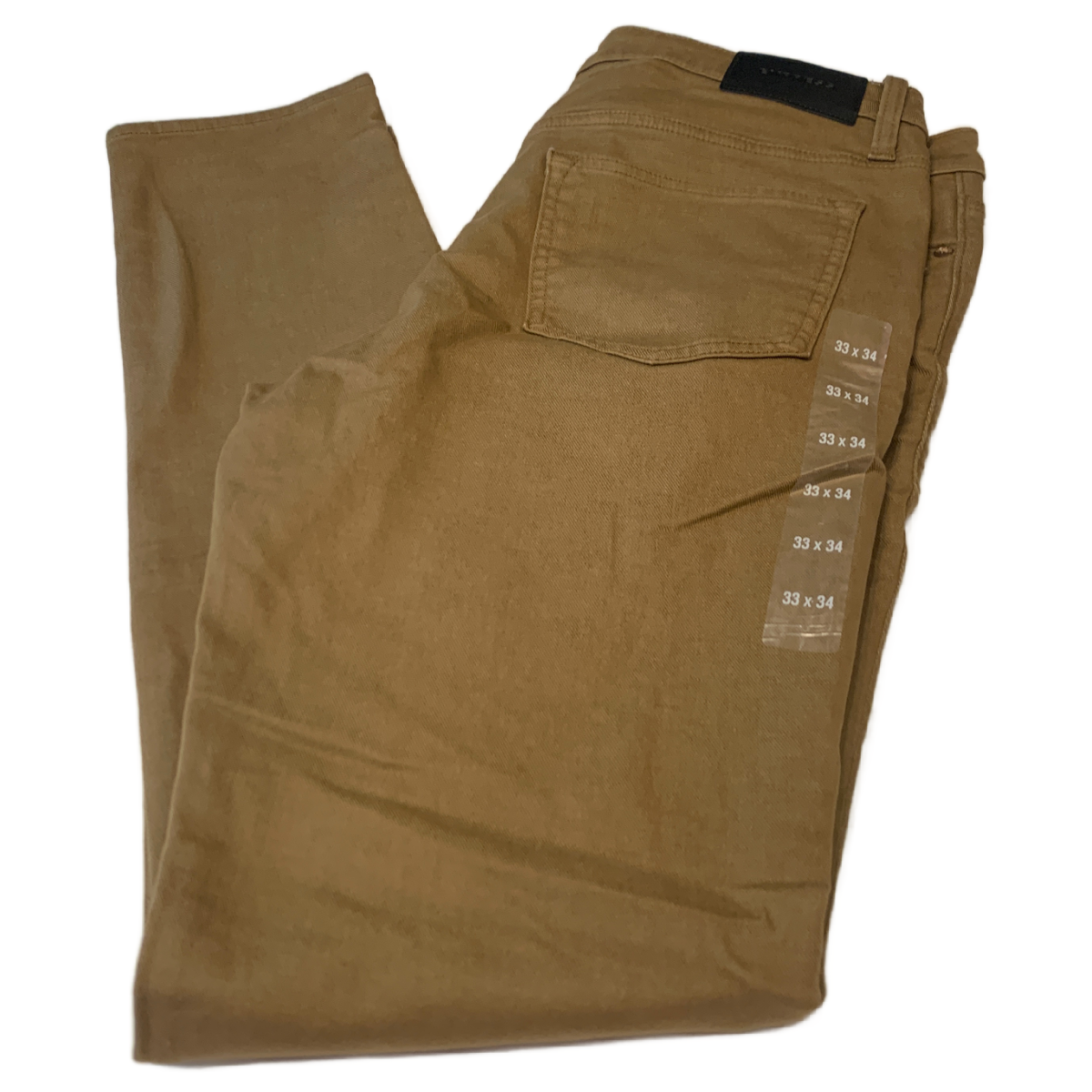 $88 Express Skinny Hickory Brown Hyper Stretch Jeans NWT Size 33x34 Pants