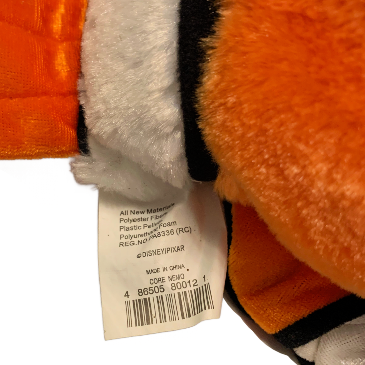 Disney Store Exclusive Authentic FINDING NEMO 18" Clown Fish Large Plush Soft