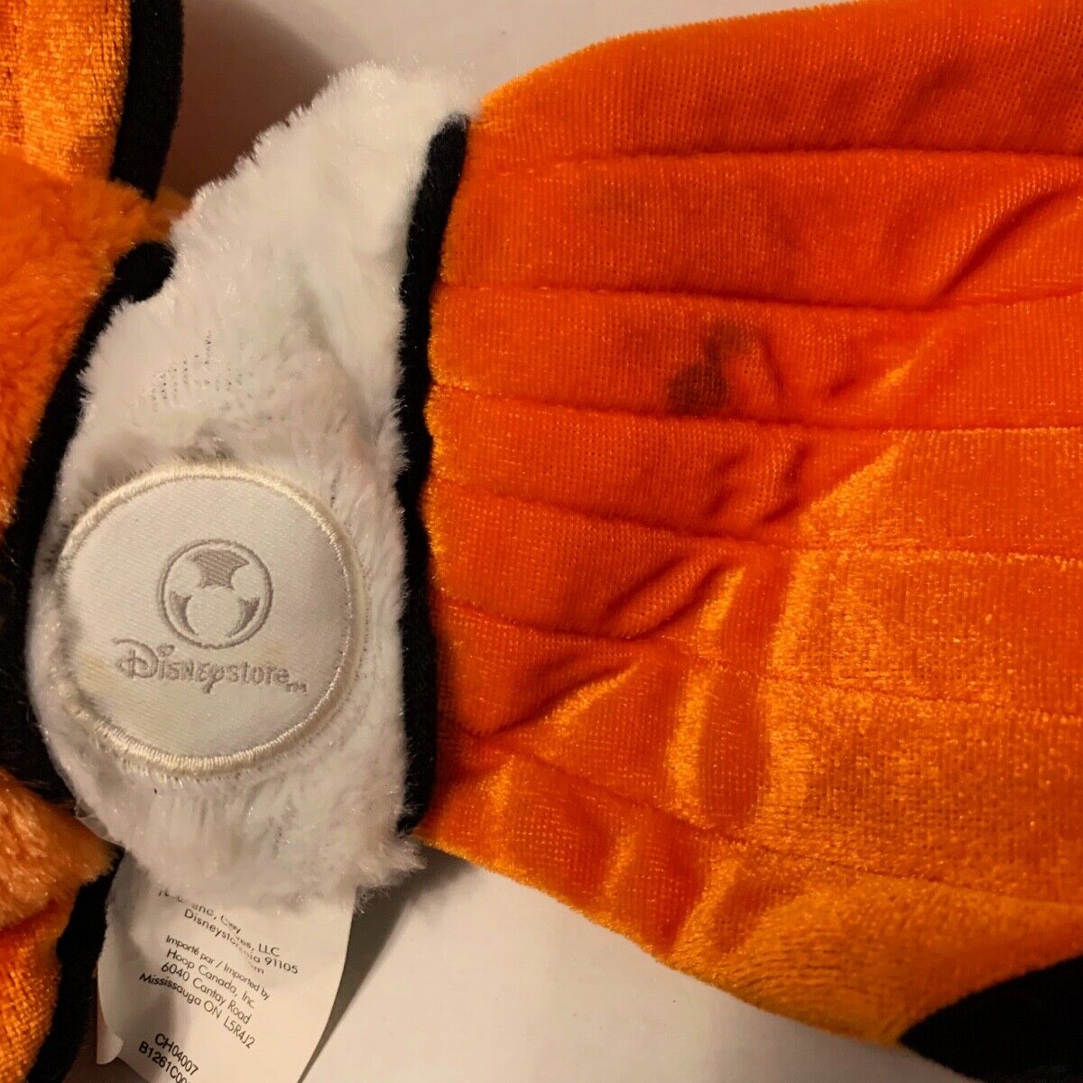 Disney Store Exclusive Authentic FINDING NEMO 18" Clown Fish Large Plush Soft