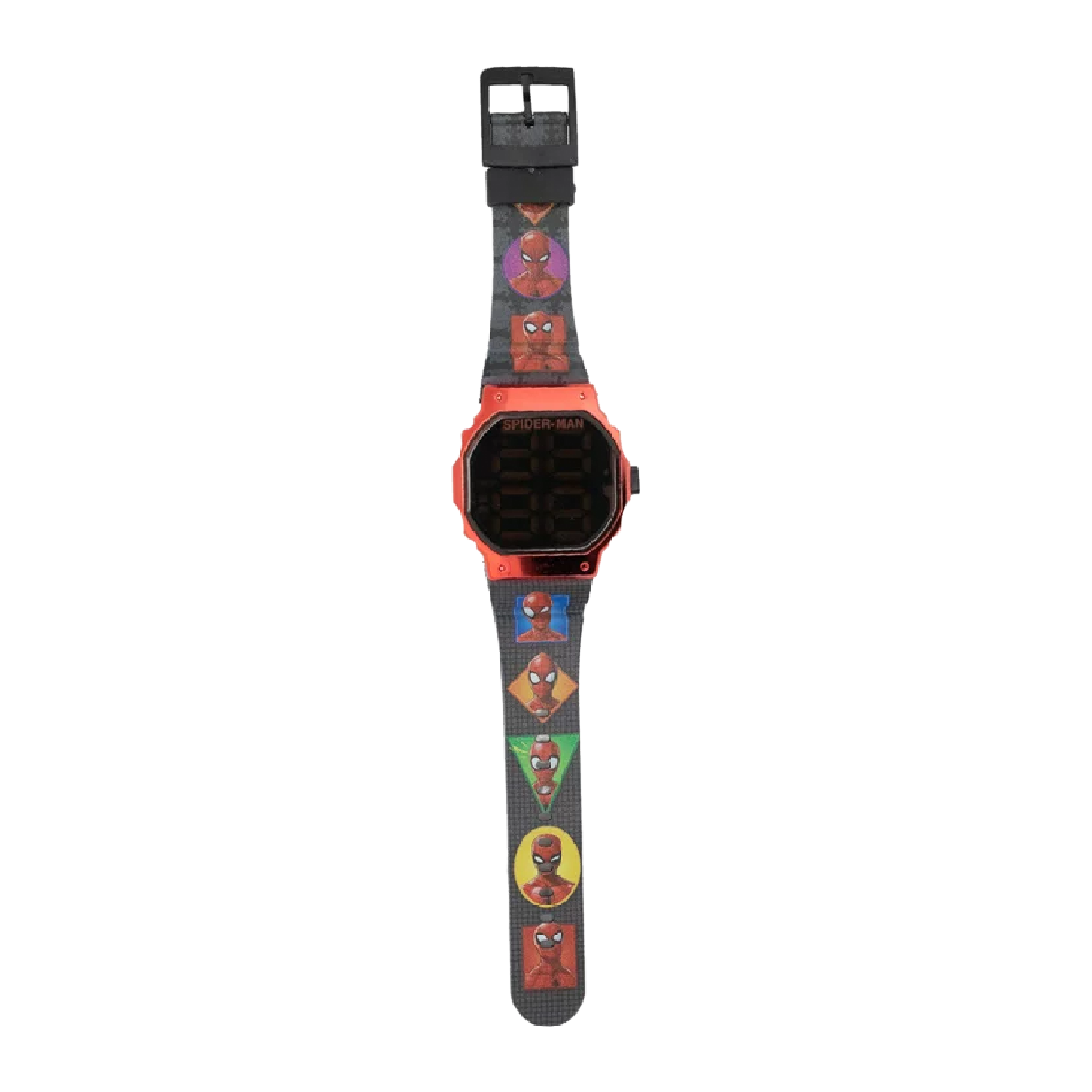 Marvel SPIDERMAN Avengers LED Watch Square Face Digital Unisex Kids NEW