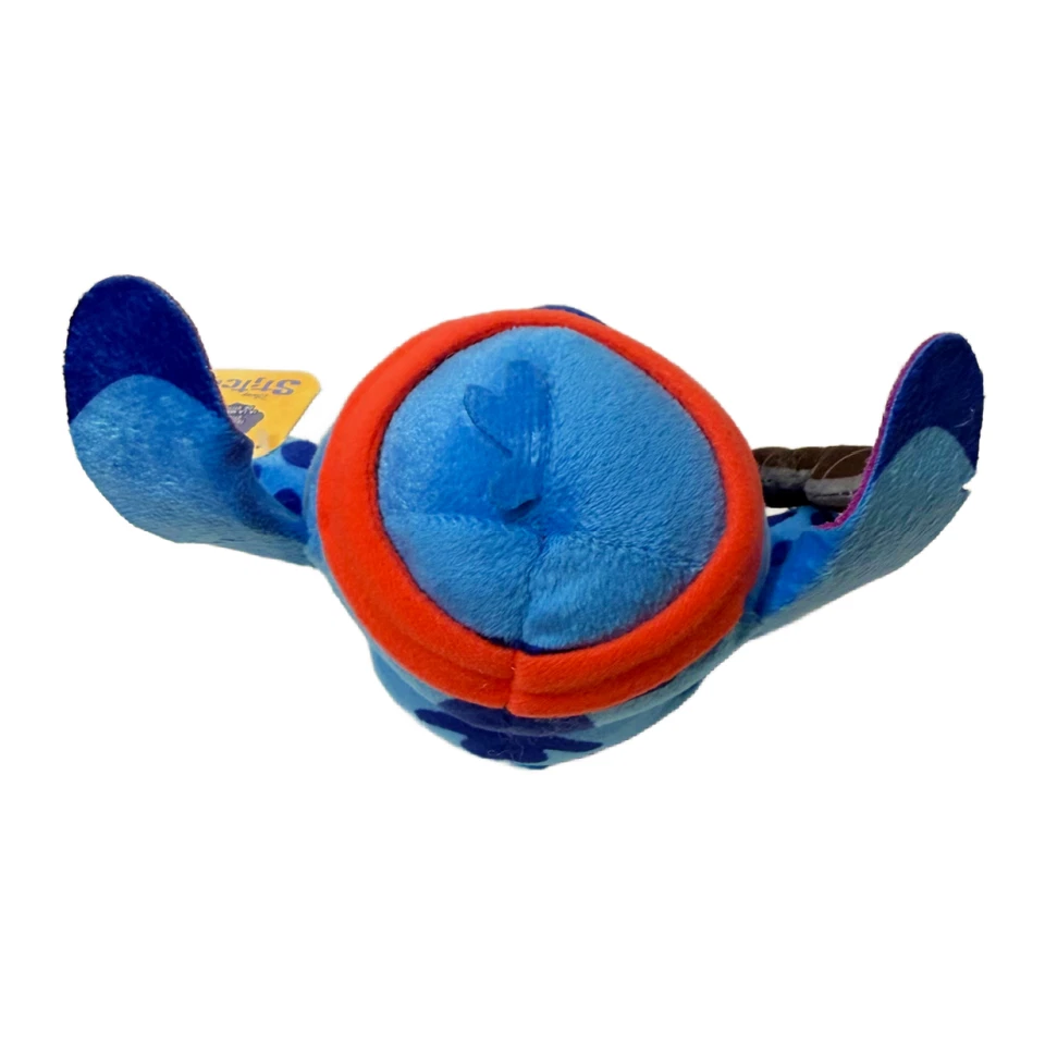 Disney STITCH Lot of 2 Plush Stuffed Animals Barbell Exercise Gym Taco Food NWT