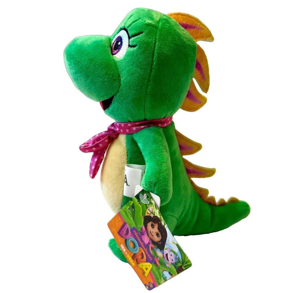 Dora The Explorer Isa the Iguana Nickelodeon Official Stuffed Animal NWT
