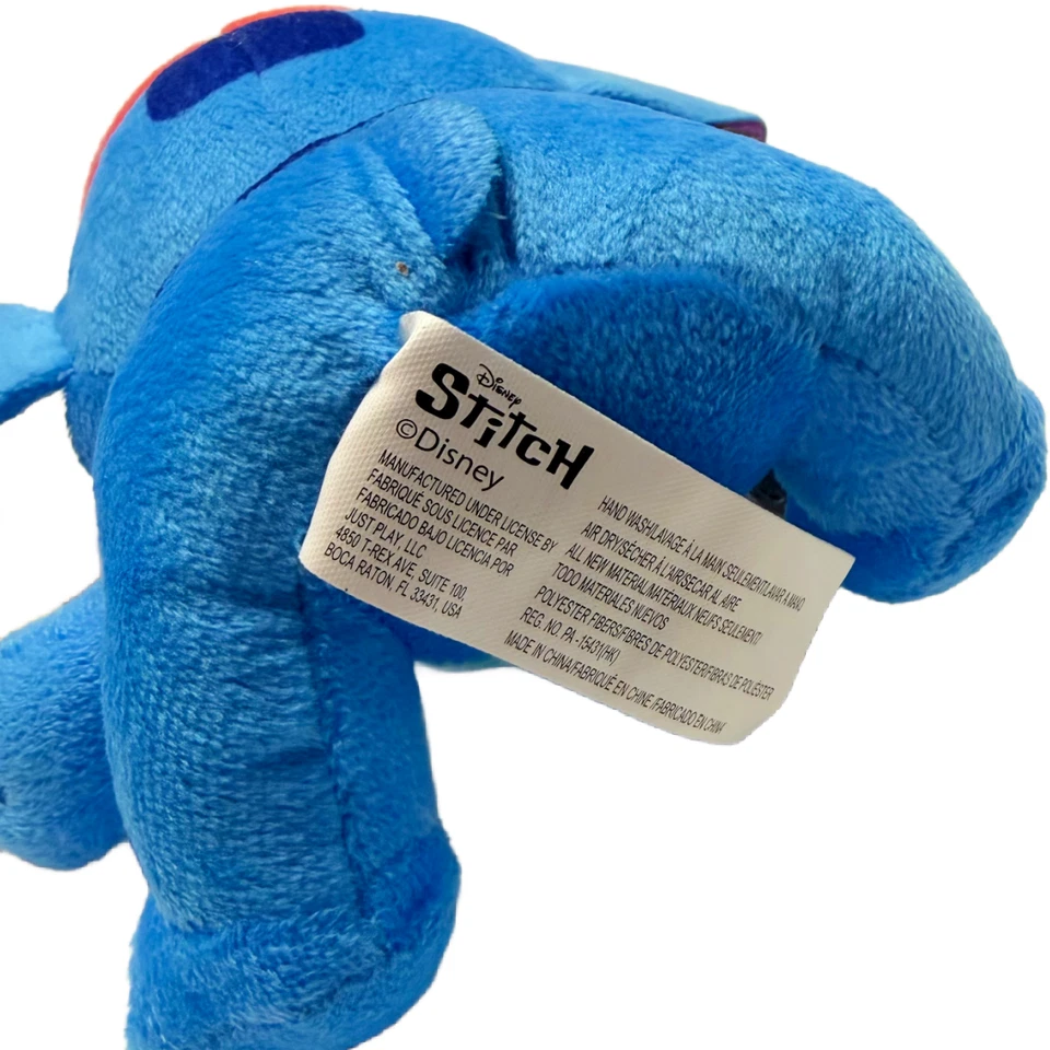 Disney That’s So STITCH w/ Barbell 7" Plush Stuffed Animal Exercise Gym NWT