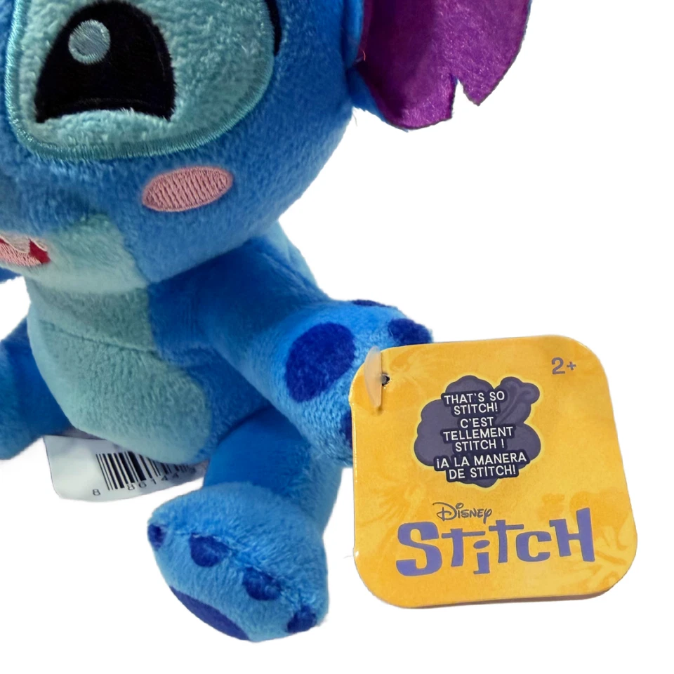 Disney That’s So STITCH w/ Barbell 7" Plush Stuffed Animal Exercise Gym NWT