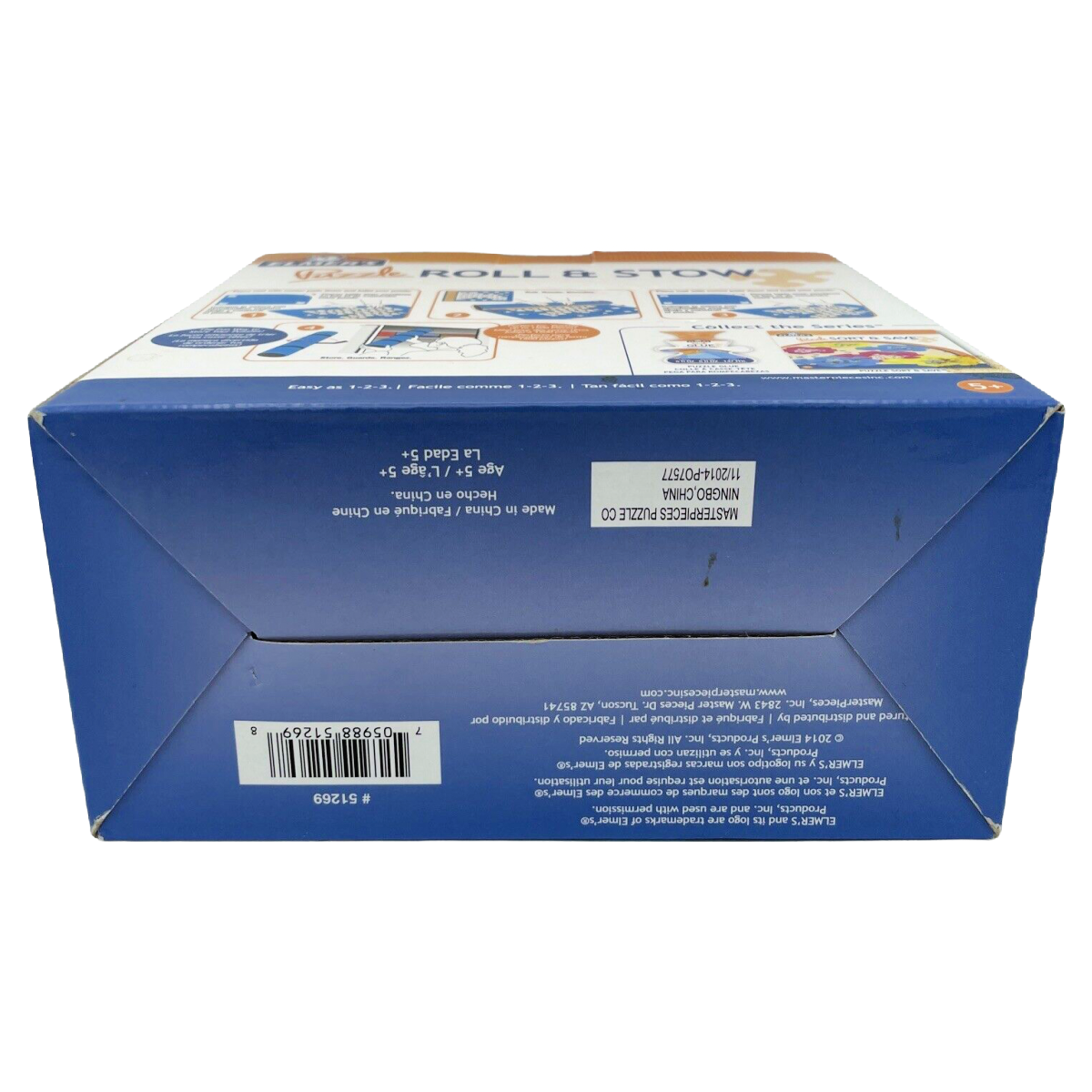 Elmer's Master Jigsaw Puzzle Mat Roll Stow Kit Holds Up To 1500 Pieces 24x42 NEW