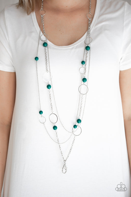 Beachside Babe Lanyard - Green