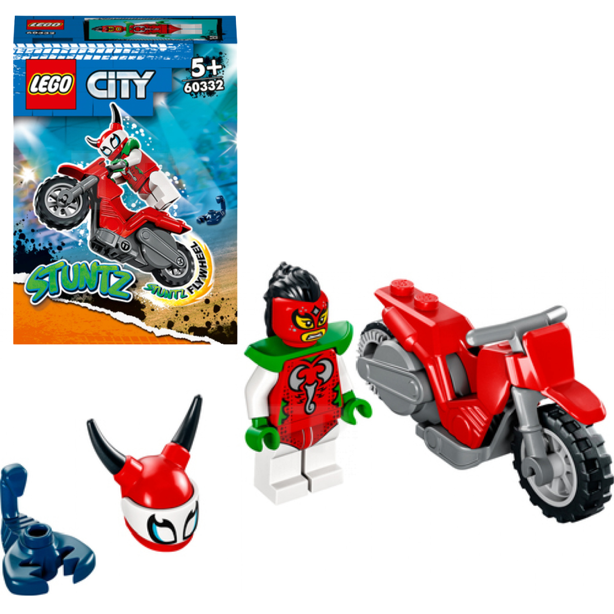 LEGO City STUNTZ Lot Of 5 Stunt Bike Sets SEALED BOX 60296, 60297, 60310, 60332, 60333