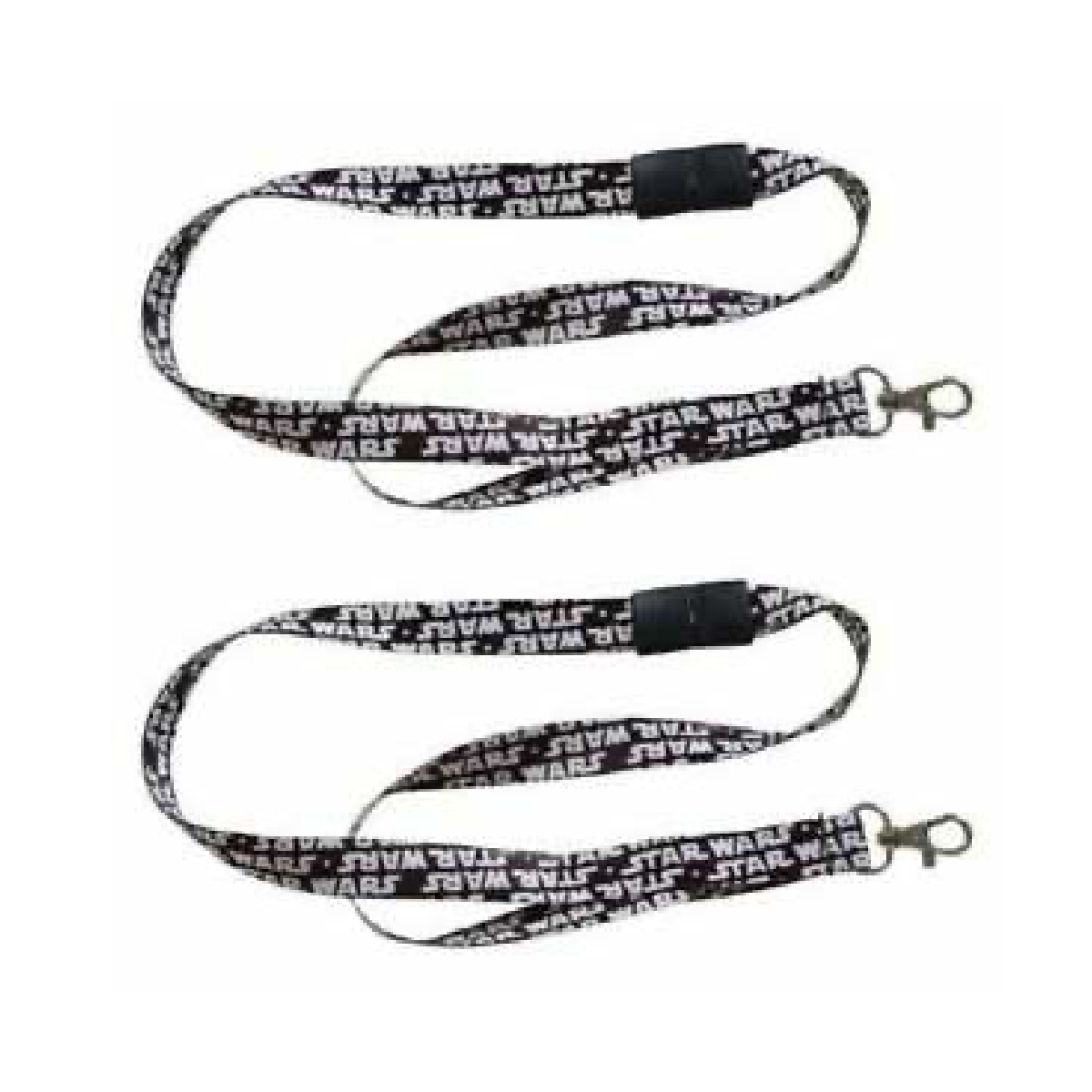STAR WARS Breakaway Lanyard Keychain ID Holder Official Disney Lot Of 2 NWT