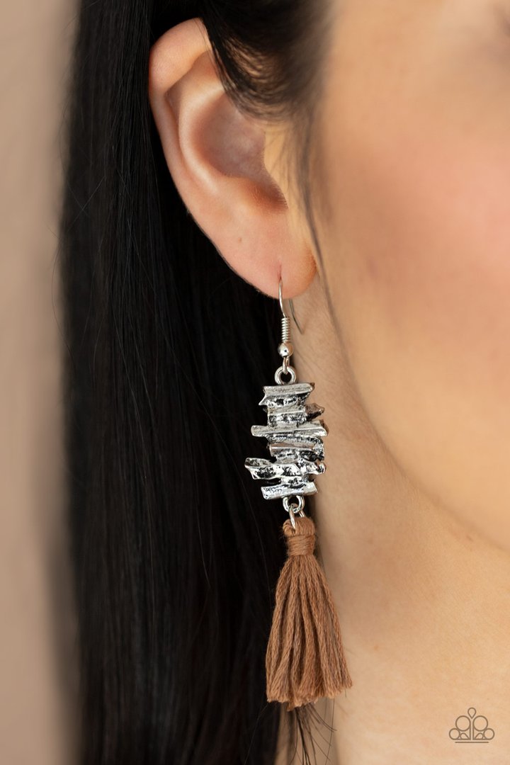 Tiki Tassel - Brown