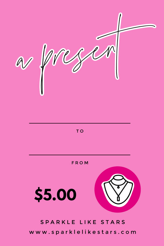 Pink Gift Certificate