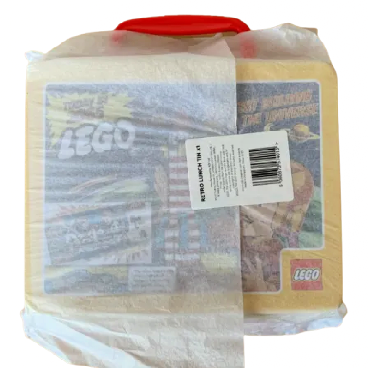 LEGO 5007331 Retro Lunch Box Tin Storage 1965 Advert Design VIP Exclusive NEW