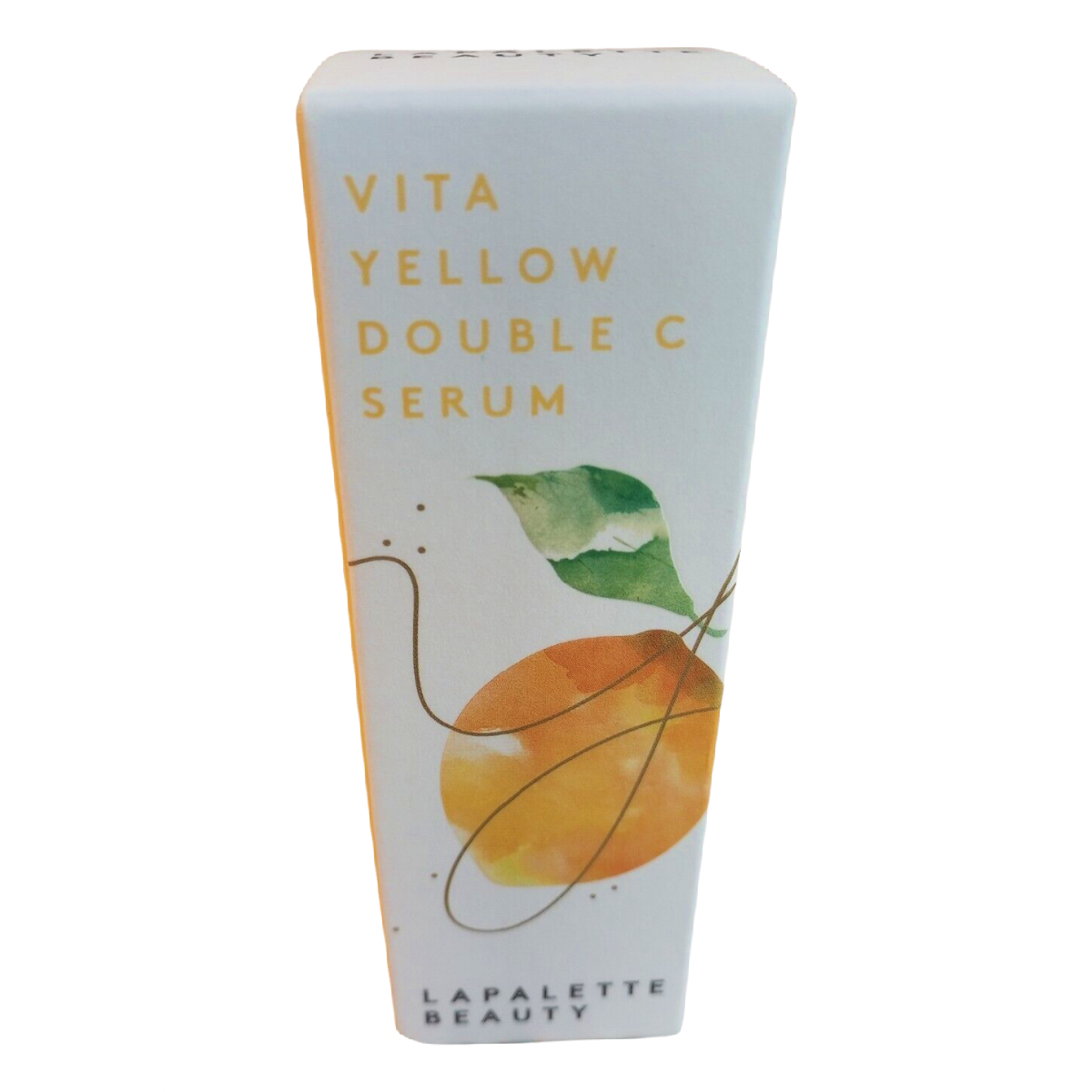 LAPALETTE BEAUTY Vita Yellow Double C Serum Vegan Full Size Sealed Box $58 MSRP