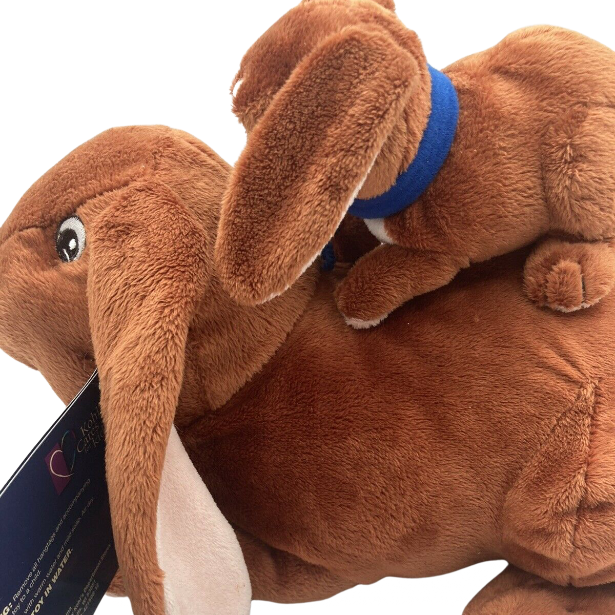 Kohls Cares Guess How Much I Love You Book & Bunny Rabbit Plush Mommy / Baby NEW