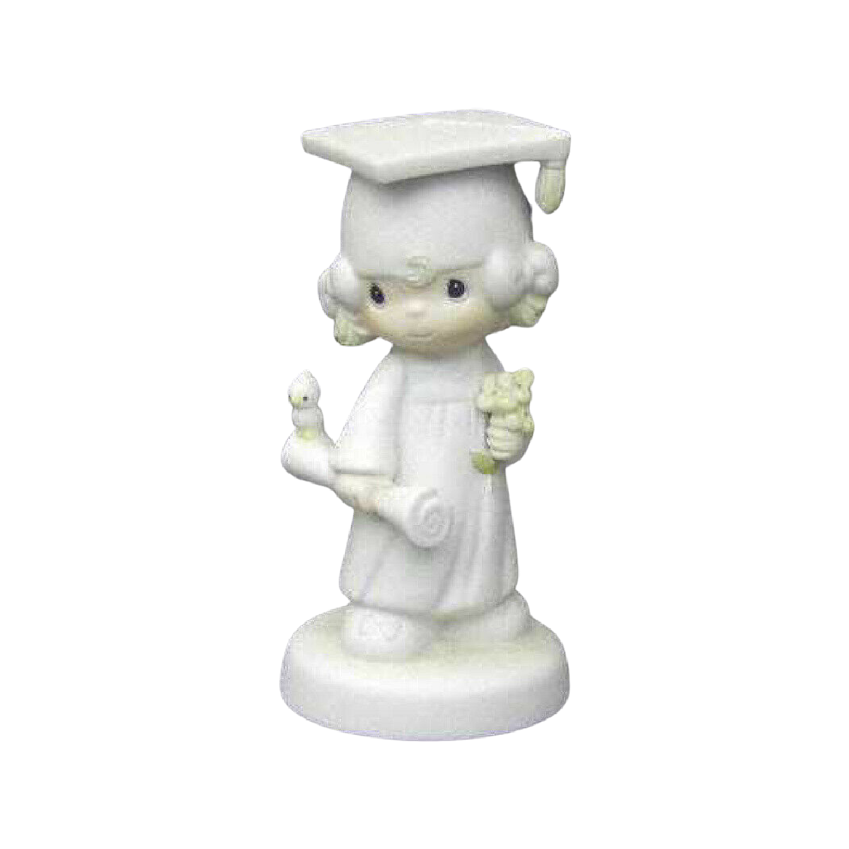 1980 Precious Moments Graduation 5” Figurine The Lord Bless You Keep You E-4721