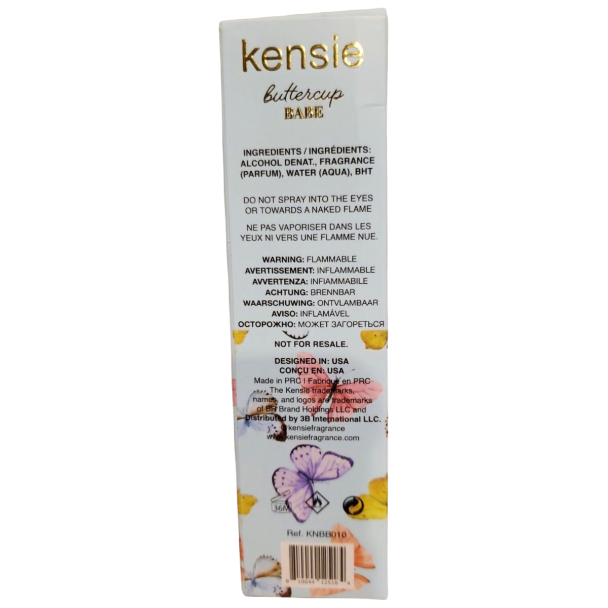 2x Kensie BUTTERCUP BABE Eau de Parfum Purse Spray Travel Size 10mL Perfume Lot